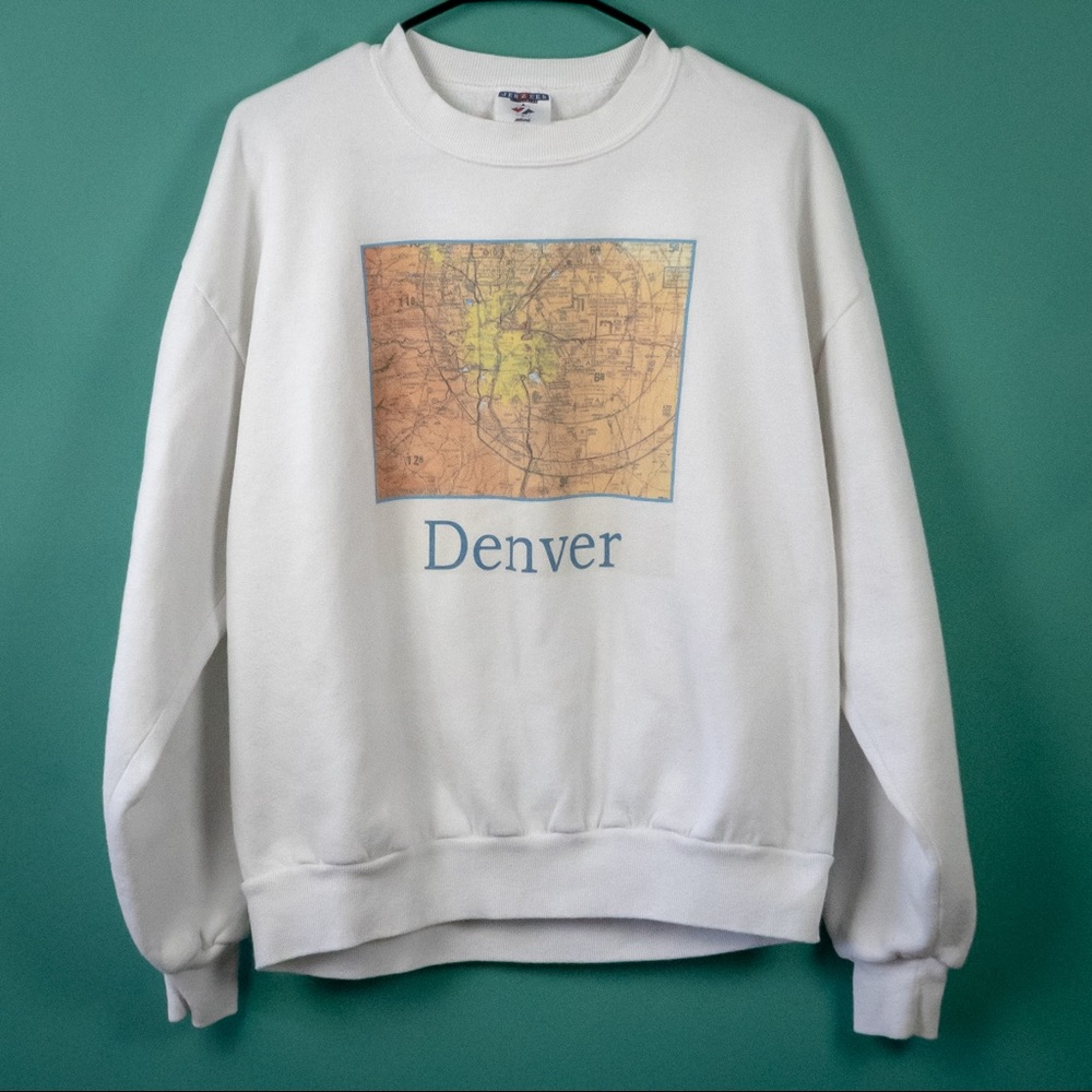 Denver Map Sweatshirt